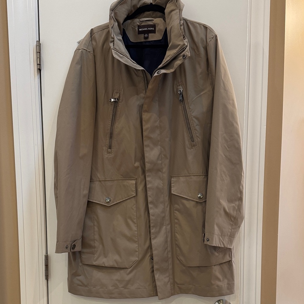 Michael Kors Men's Beige Trench